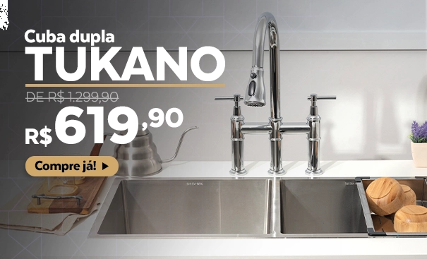 Um banner do produto, Banner Duplo Direito