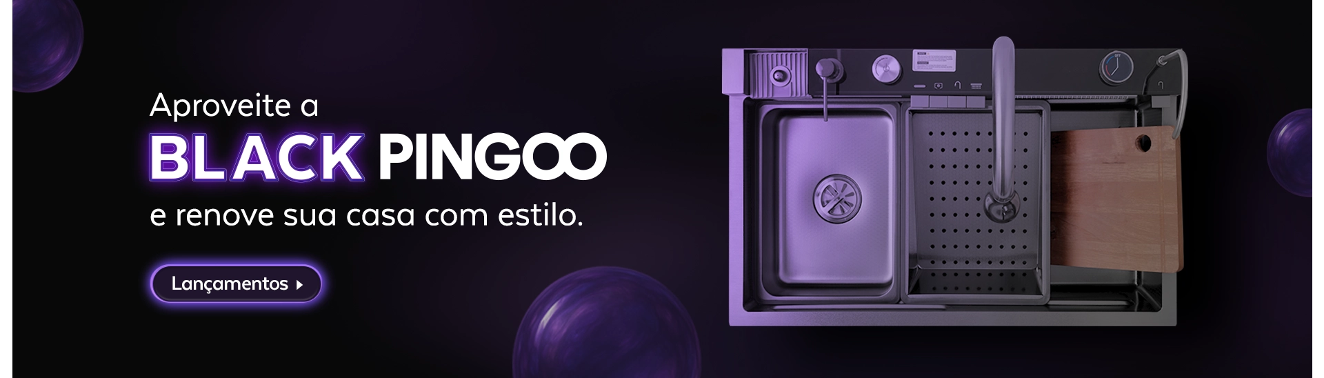 Um banner do produto, Banner Lançamento