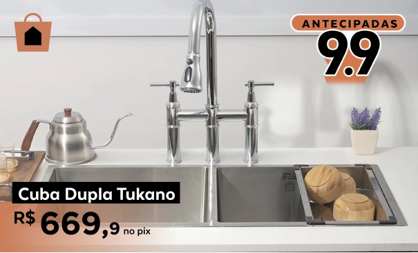 Um banner do produto, Banner Duplo Direito