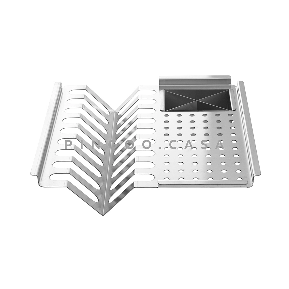 Cuba para Cozinha Gourmet com Escorredor e Tábua de Corte Awá Aço Inox 304 - Prata Cuba para Cozinha Gourmet com Escorredor e Tábua de Corte Awá Aço Inox 304 - Prata