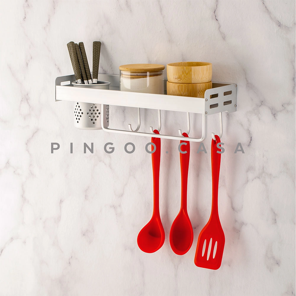 Cozinha Suspensa Gourmet Canário Pingoo.casa - Prata