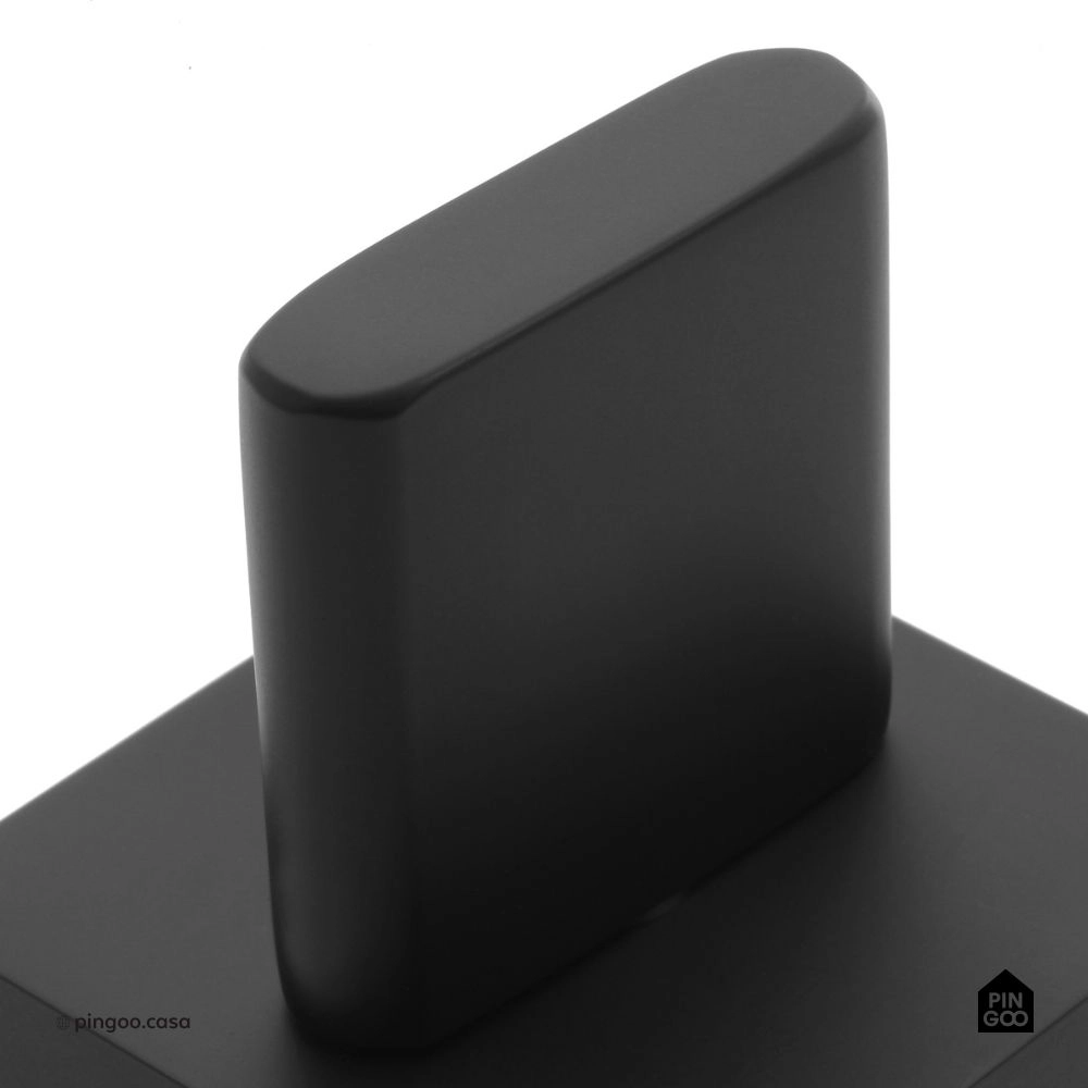 Acabamento de Registro Para Banheiro Quadrado Toropi Preto Acabamento de Registro Para Banheiro Quadrado Toropi Preto