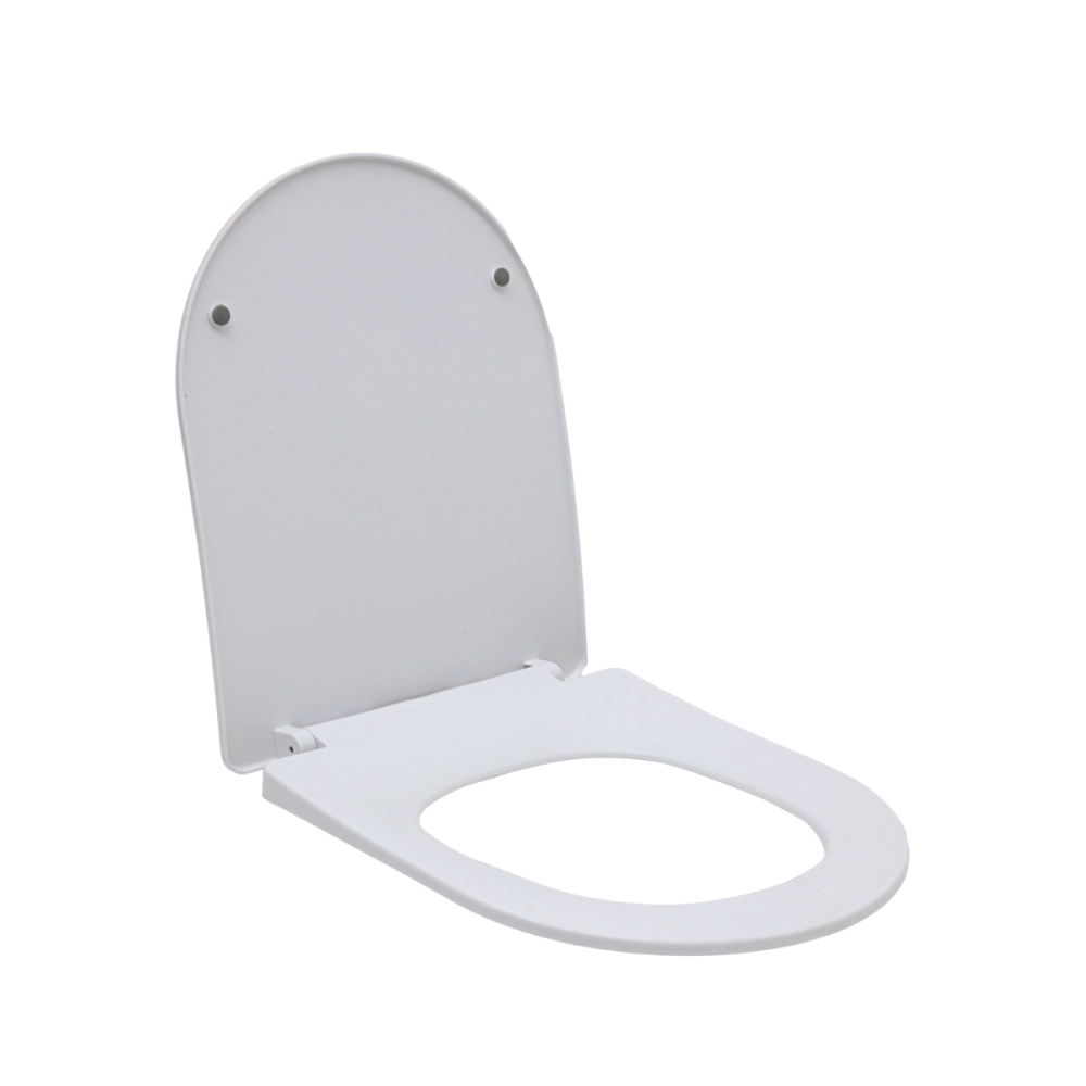 Assento Plástico com Soft Close para Vaso Sanitário Amazonita - Branco