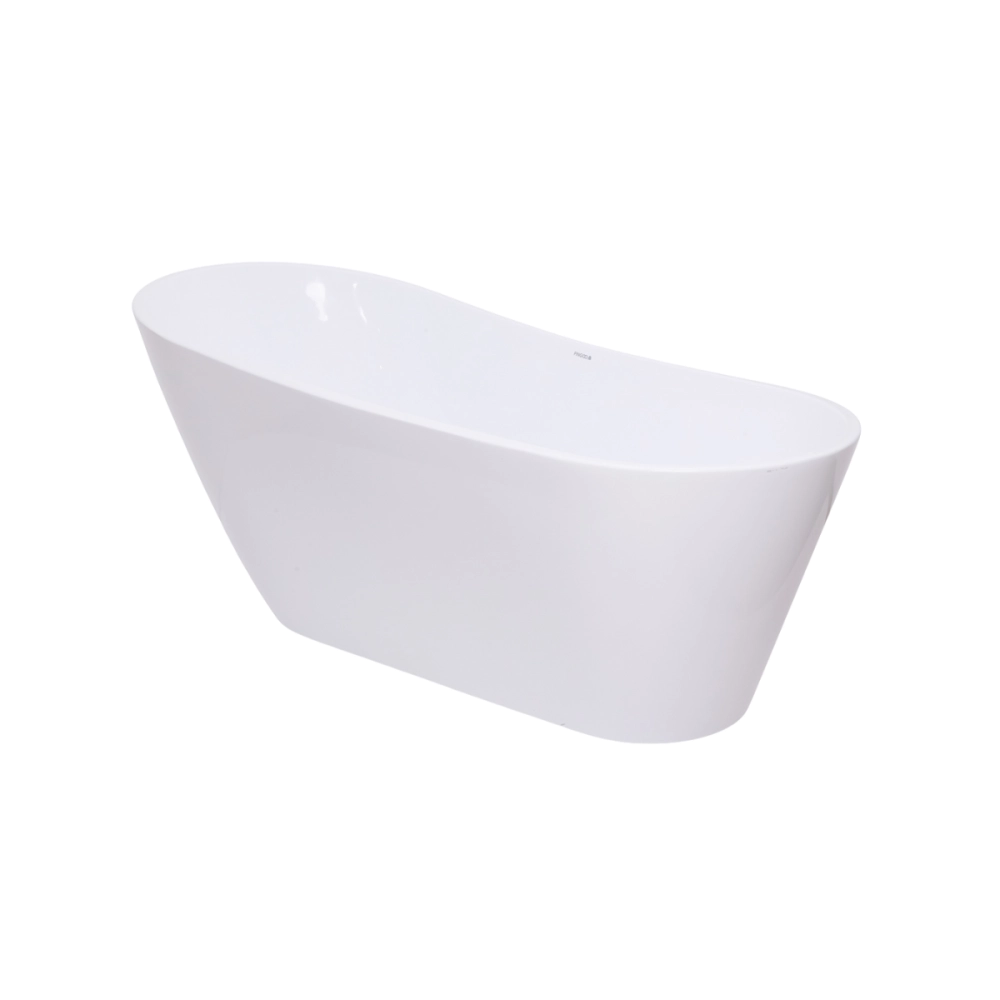 Banheira Freestanding Imersão Acrílico 165 cm Azurita Branco