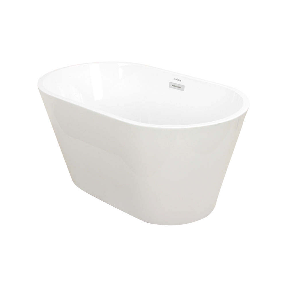 Banheira Freestanding Imersao 120 cm Aragonita Pingoo.casa - Branco