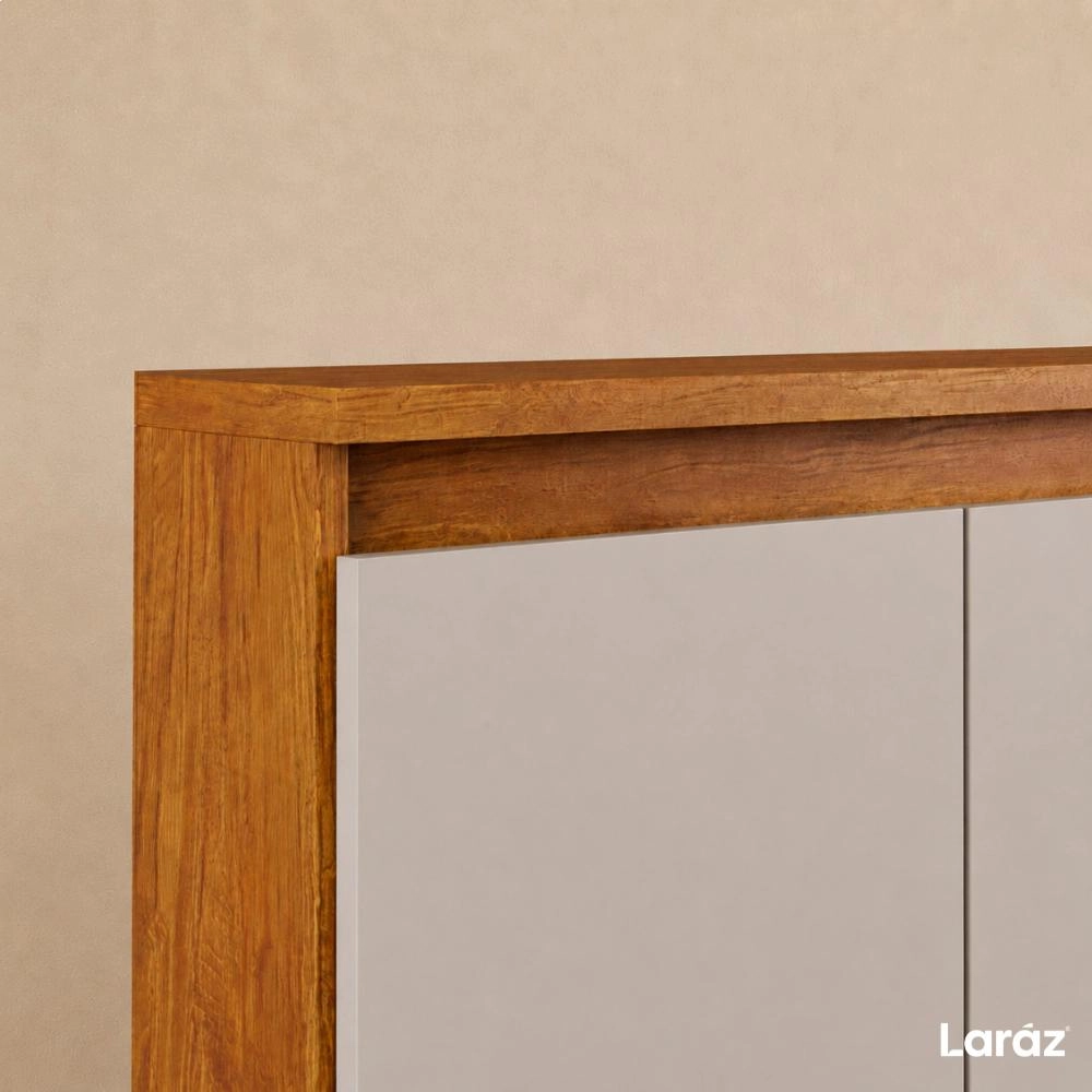 Buffet Aparador Nantes Laráz 4 Portas Off White para Sala de Jantar e Estar Buffet Aparador Nantes Laráz 4 Portas Off White para Sala de Jantar e Estar