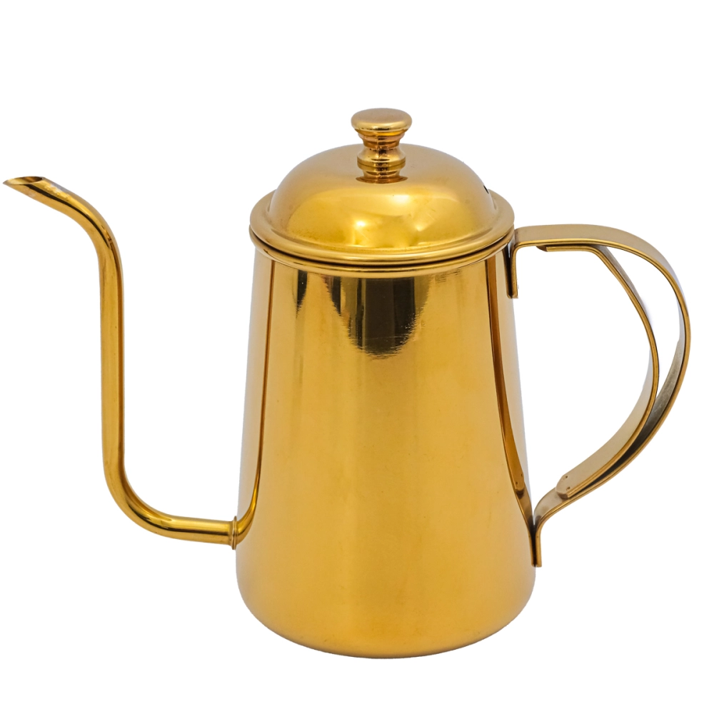 Bule Bico Fino Inox Golden - Mimo Style