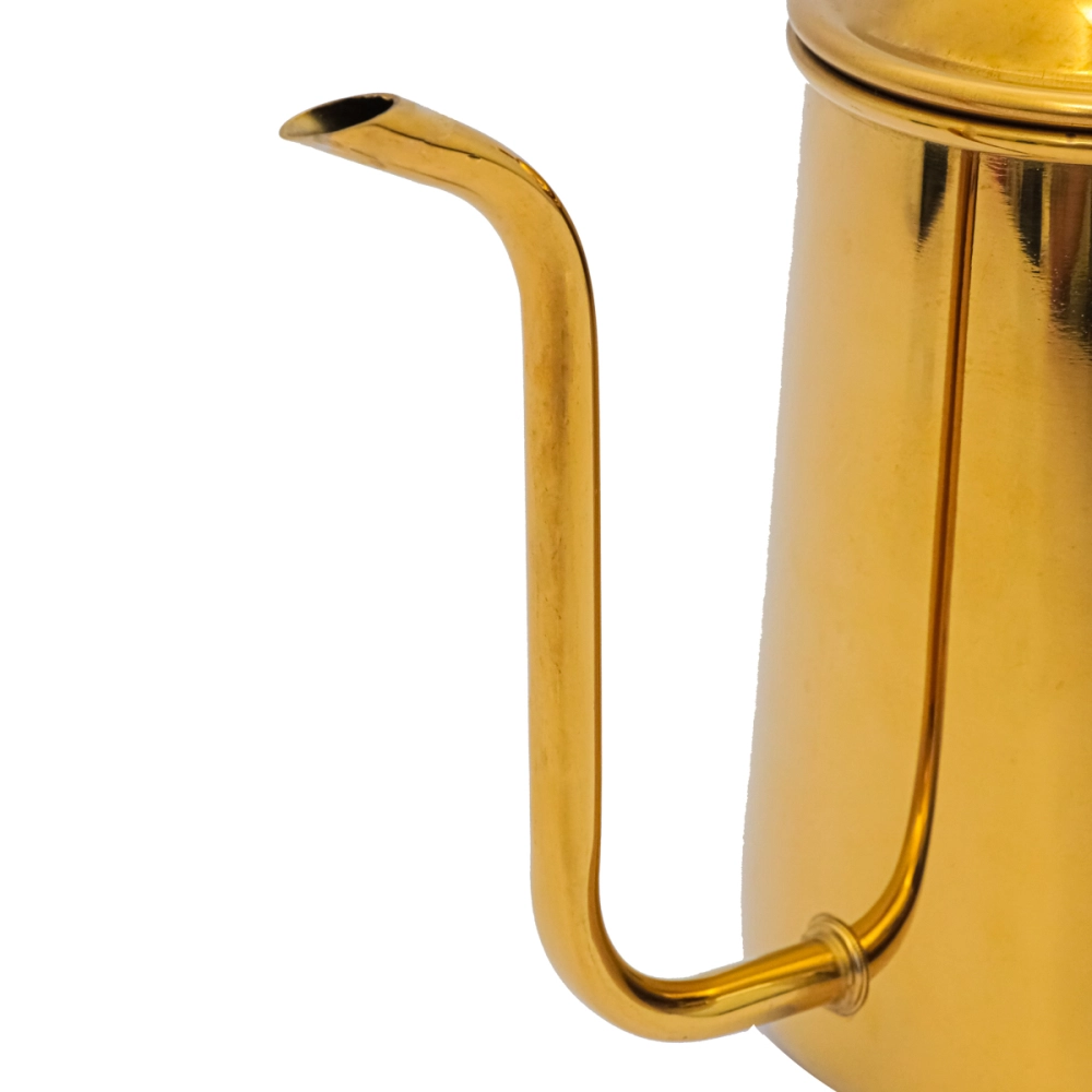 Bule Bico Fino Inox Golden - Mimo Style