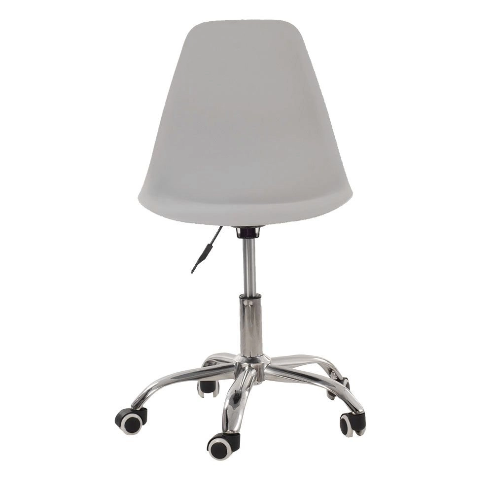 Cadeira com rodízios Eames Office escritório - Cinza claro Cadeira com rodízios Eames Office escritório - Cinza claro