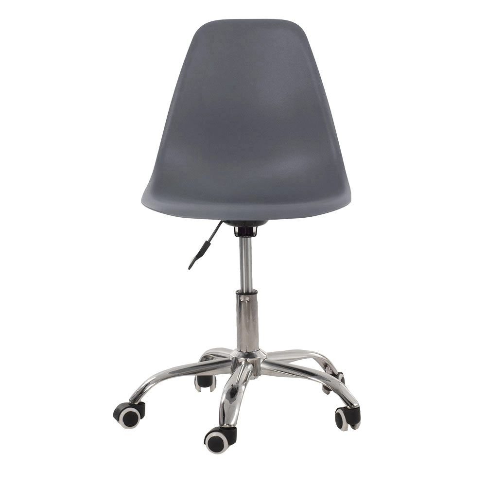 Cadeira com rodízios Eames Office escritório - Cinza escuro Cadeira com rodízios Eames Office escritório - Cinza escuro