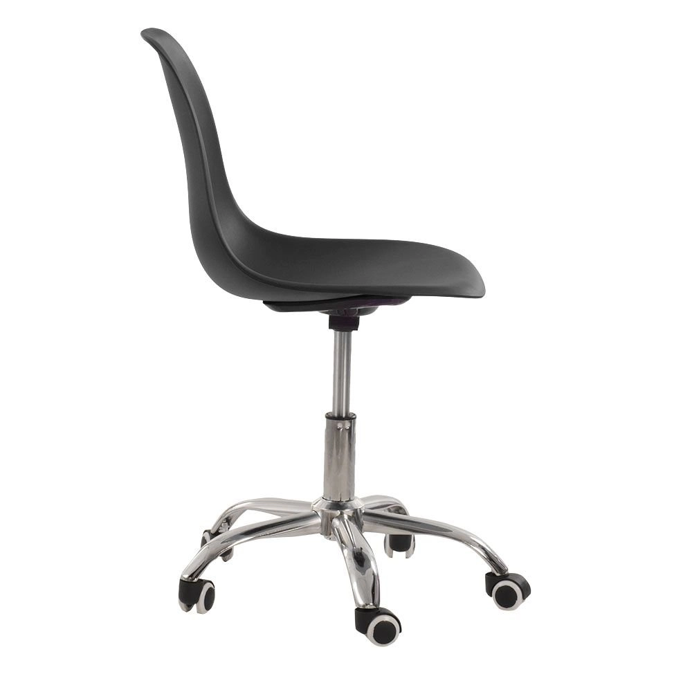Cadeira com rodízios Eames Office escritório - Preto Cadeira com rodízios Eames Office escritório - Preto
