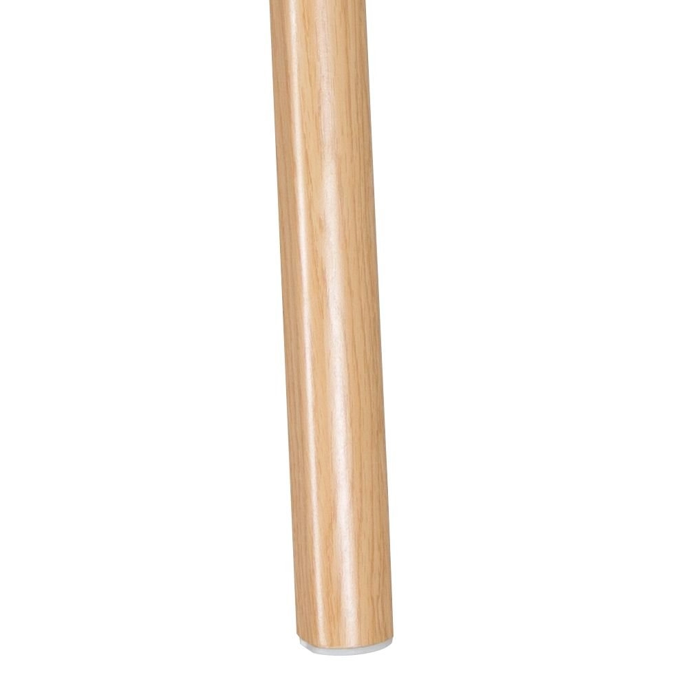 Cadeira de jantar Cassia com design moderno e assento confortável – Branco Cadeira de jantar Cassia com design moderno e assento confortável – Branco