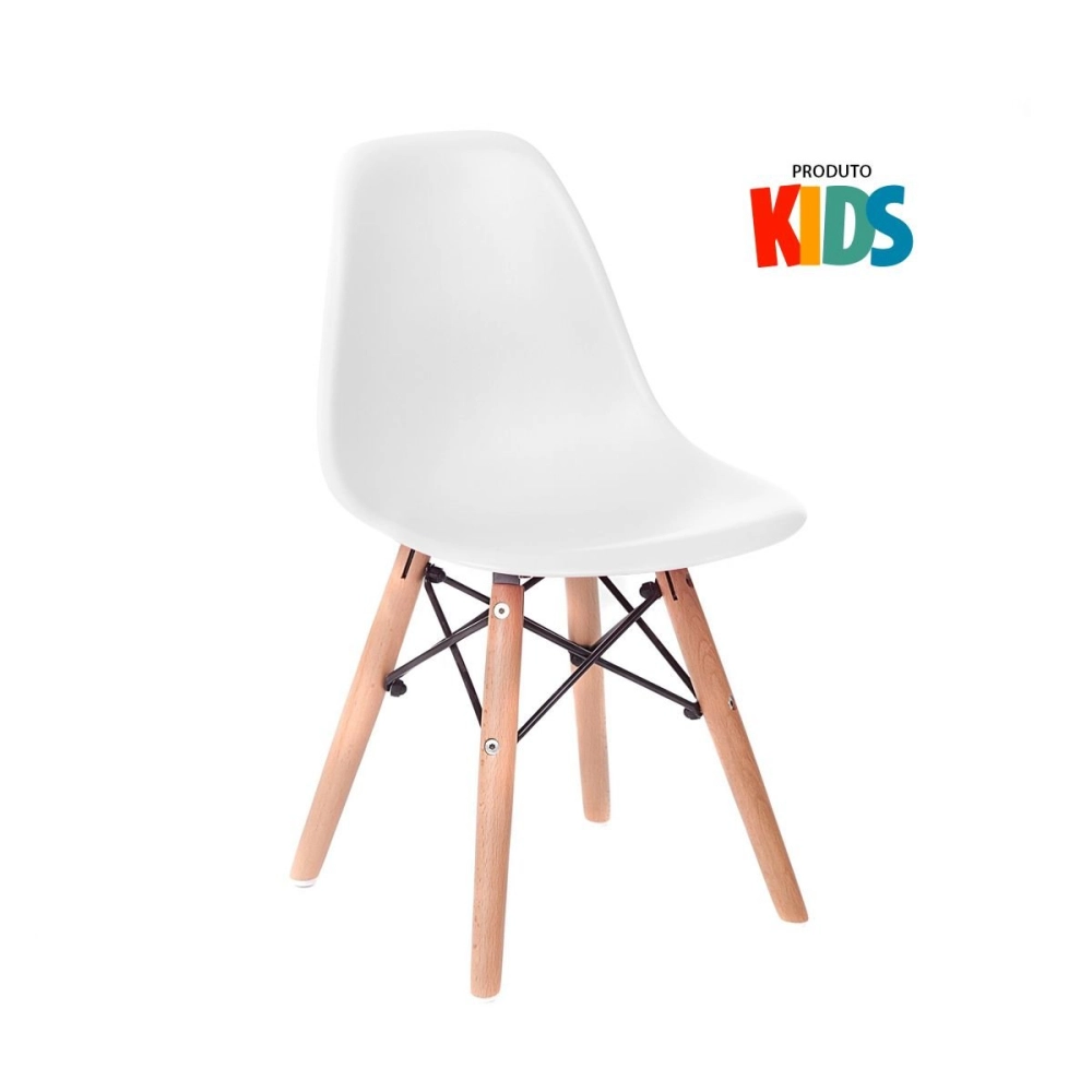 Cadeira Eames Junior - Branco Cadeira Eames Junior - Branco