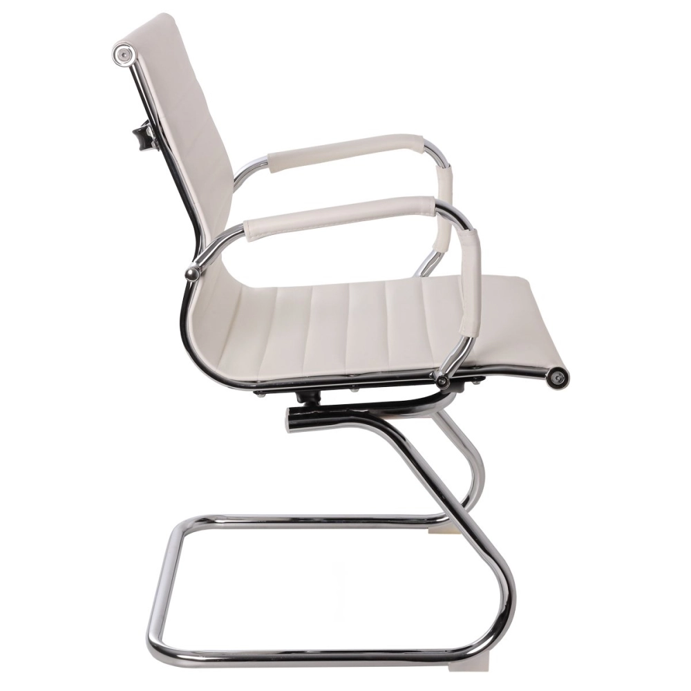 Cadeira para Escritório Esteirinha com Base Fixa - Branco Cadeira para Escritório Esteirinha com Base Fixa - Branco