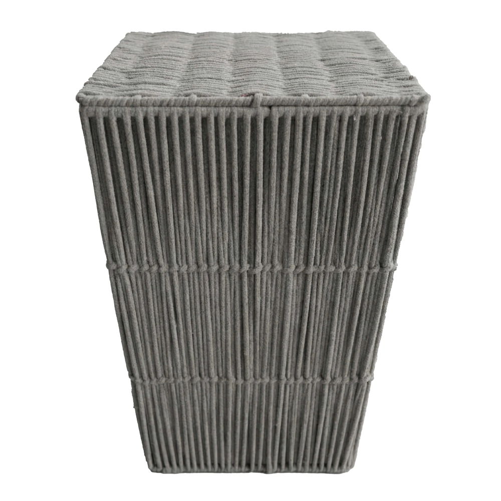 Cesto de Roupa Ecocotton Cinza - Mimo Style