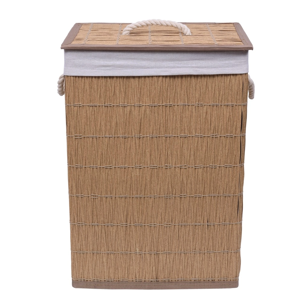 Cesto Ecobambu com Tampa - Mimo Style
