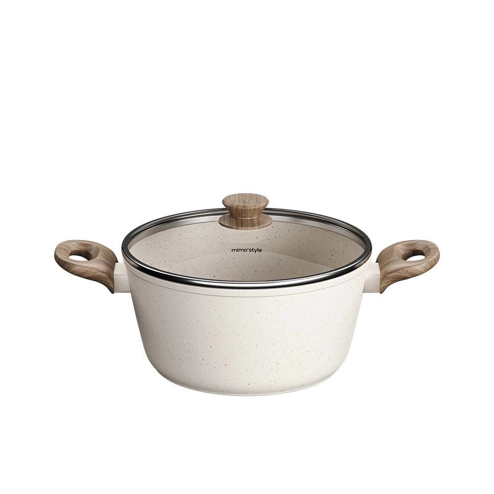 Conjunto de 8 Panelas Style Cook Mármol - Mimo Style