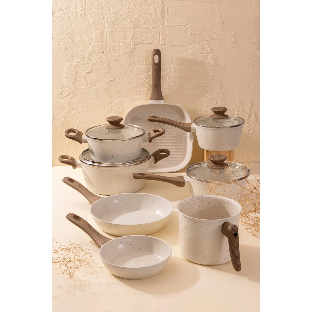 Conjunto de 8 Panelas Style Cook Mármol - Mimo Style