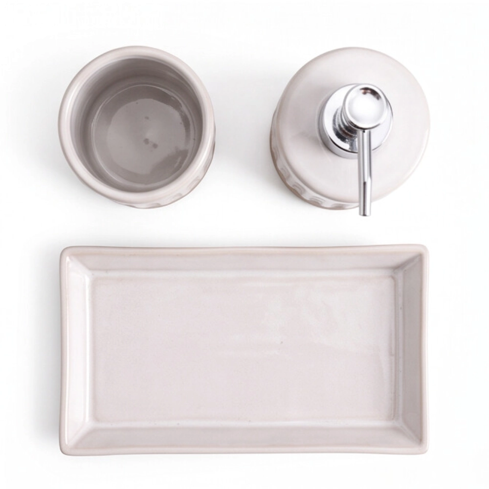 Conjunto para Bancada de Banheiro 3 Peças Grecian - Mimo Style