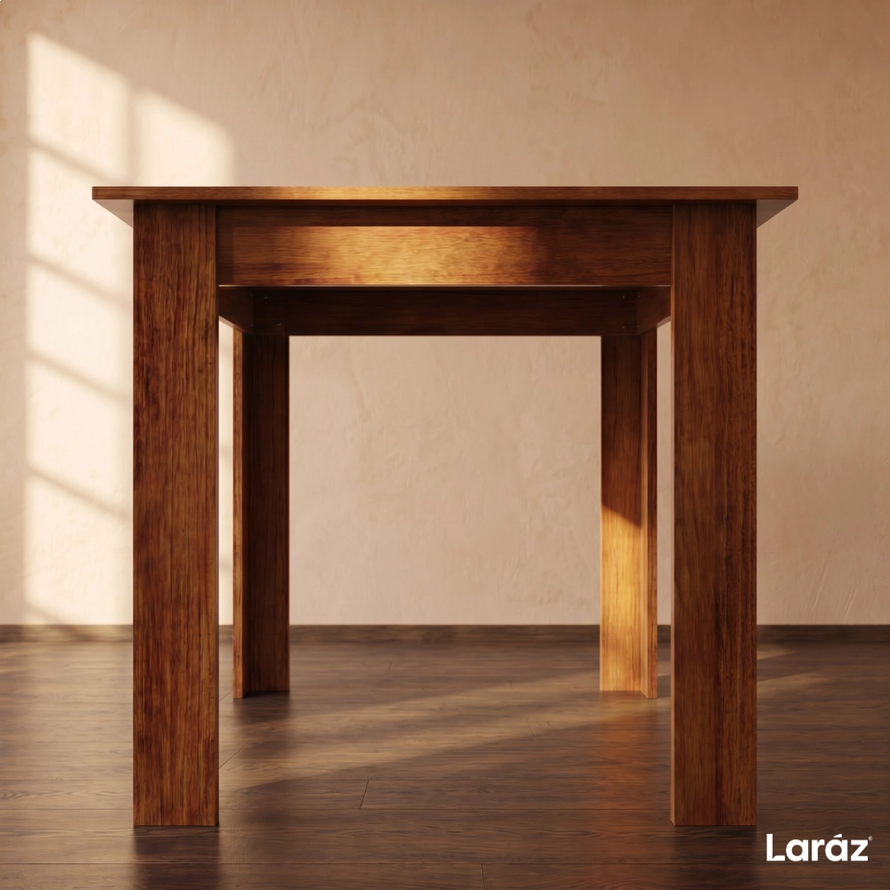 Conjunto Sala de Jantar Mesa Retangular León com 4 Cadeiras Estofadas Nice Laráz Conjunto Sala de Jantar Mesa Retangular León com 4 Cadeiras Estofadas Nice Laráz