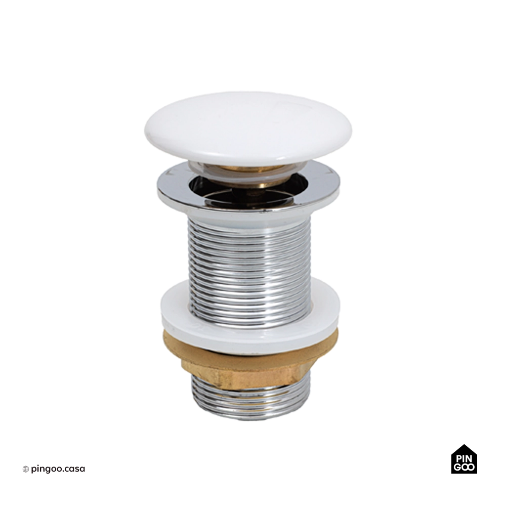 Cuba de Apoio para Banheiro Retangular Louça Cerâmica Clorita Pingoo.casa - Branco