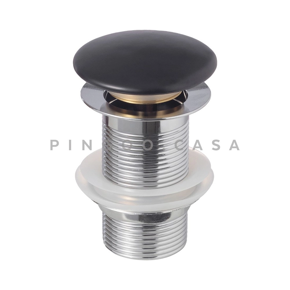 Cuba de Apoio Redonda Slim para Banheiro Louça Cerâmica 28,5cm Calcedônia Preto Fosco Cuba de Apoio Redonda Slim para Banheiro Louça Cerâmica 28,5cm Calcedônia Preto Fosco