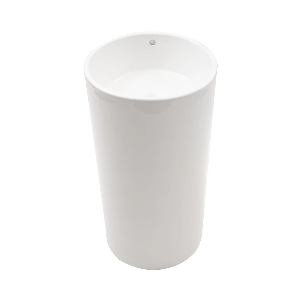 Cuba de Piso para Banheiro Cerâmica 45cm Espinélio Branco Cuba de Piso para Banheiro Cerâmica 45cm Espinélio Branco