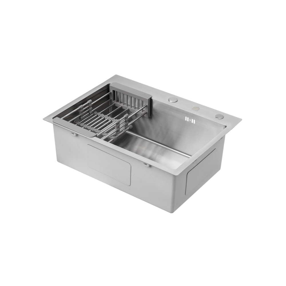 Cuba Gourmet para Cozinha Aço Inox 304 60x45cm Truká Prata