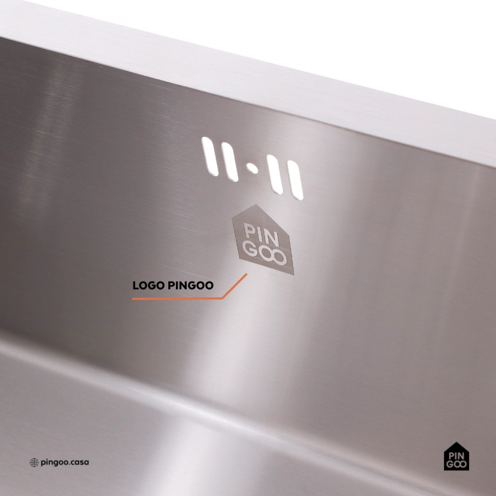 Cuba Gourmet para Cozinha Aço Inox 304 74x44cm Terena Prata