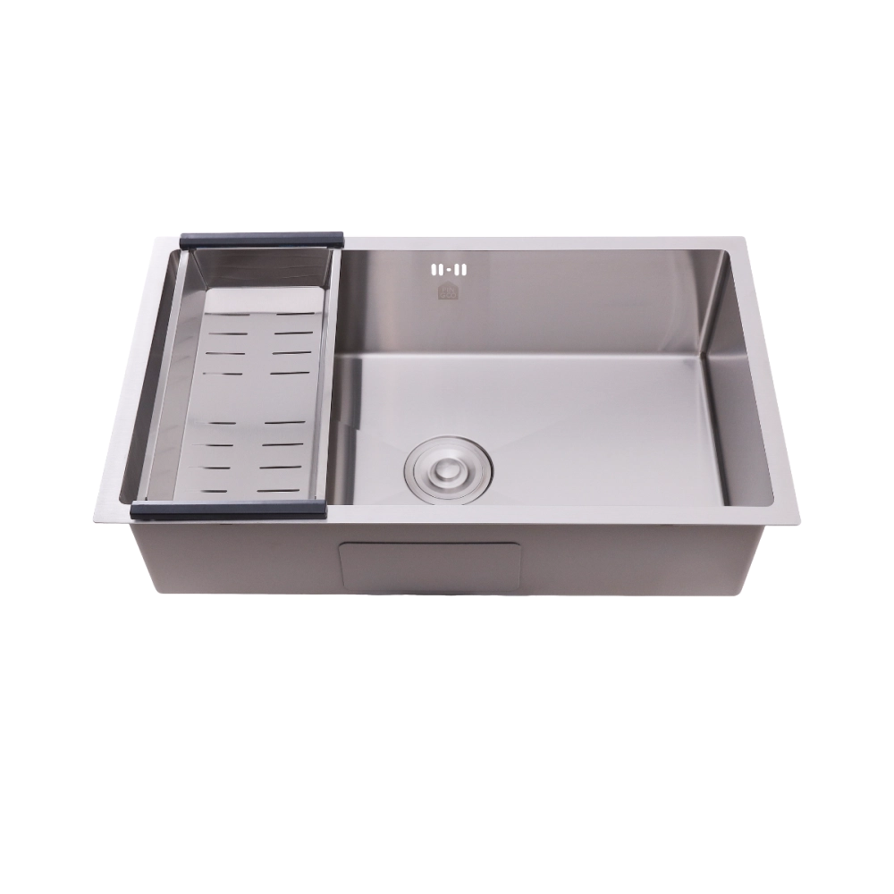 Cuba Gourmet para Cozinha Aço Inox 304 74x44cm Terena Prata