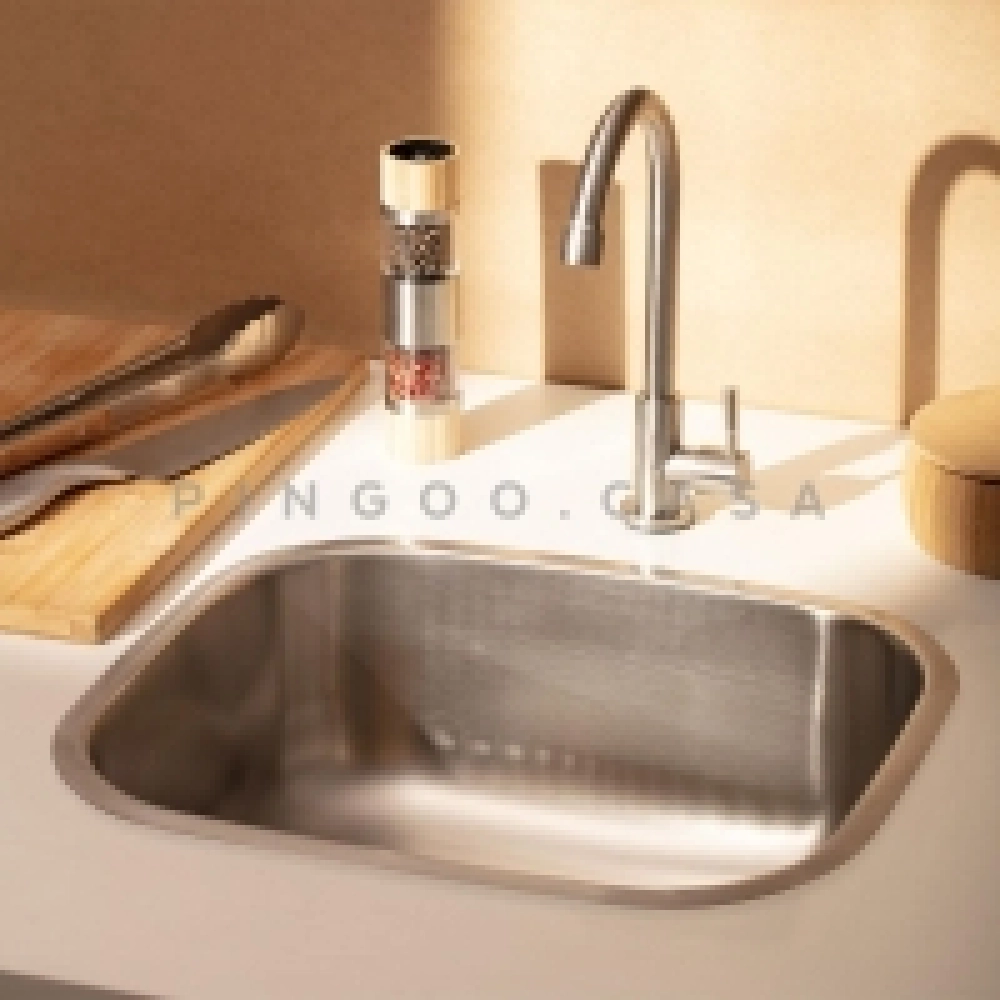 Cuba Gourmet para Cozinha Aço Inox 201 43x37cm Aimoré Prata