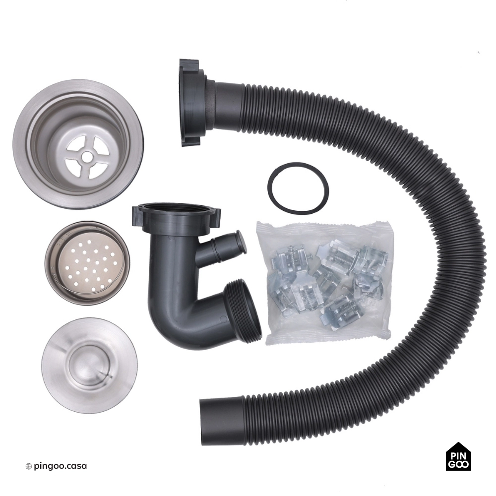 Cuba para Cozinha Gourmet Aço Inox 304 76x53cm Kaimbé Farm Prata