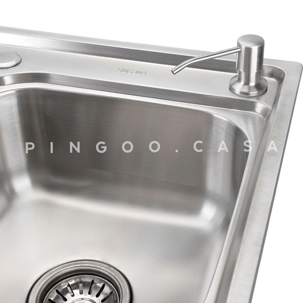 Cuba para cozinha gourmet pia Dupla aço inox com acessórios Potiguara com Lixeira pingoo.casa Cuba para cozinha gourmet pia Dupla aço inox com acessórios Potiguara com Lixeira pingoo.casa