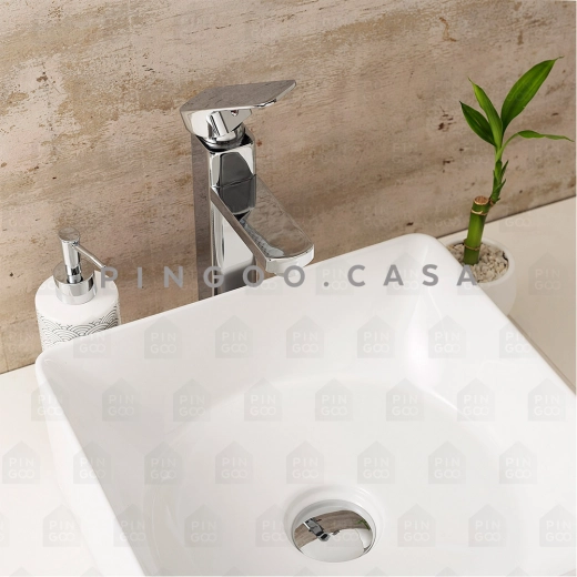 Cuba de Apoio para Banheiro Porcelana Branco