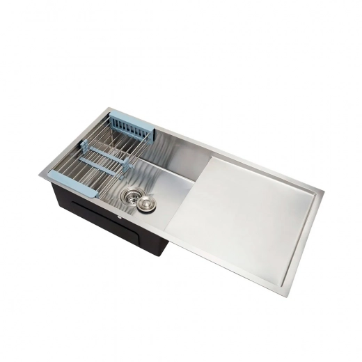 Cuba para Cozinha Gourmet Aço Inox 304 Kanindé 99x50 cm Prata