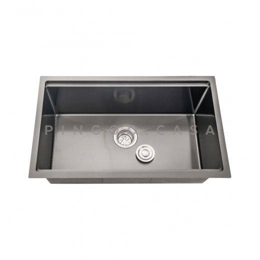 Cuba Gourmet para Cozinha com Acessórios Aço Inox 304 76x45cm Workstation Jarauara Preto Cuba Gourmet para Cozinha com Acessórios Aço Inox 304 76x45cm Workstation Jarauara Preto