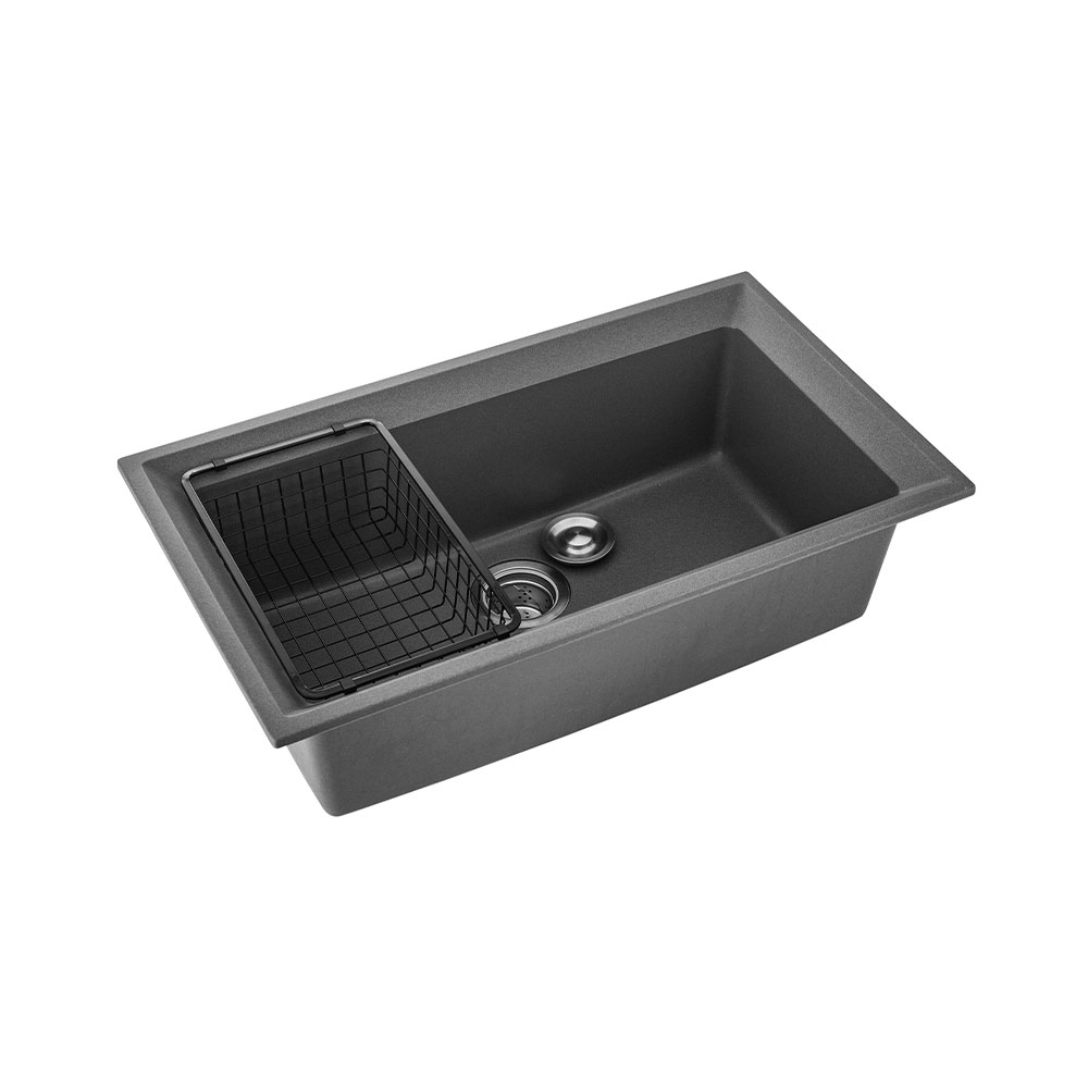 Cuba Para Cozinha Gourmet De Quartzo Com Acessórios Zoró Pingoo.casa - Cinza Cuba Para Cozinha Gourmet De Quartzo Com Acessórios Zoró Pingoo.casa - Cinza