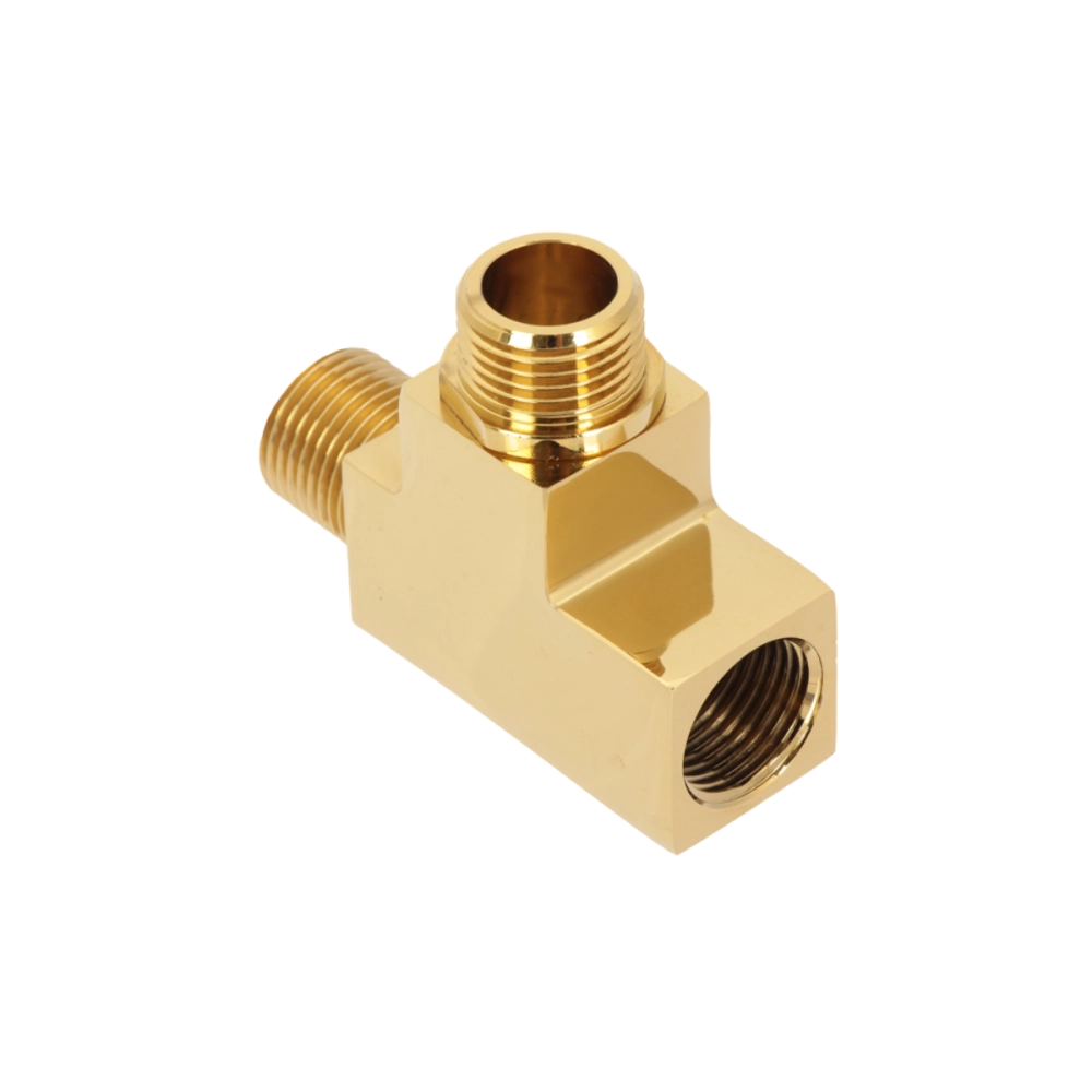 Desviador Para Chuveiro Mundaú Pingoo.Casa - Dourado