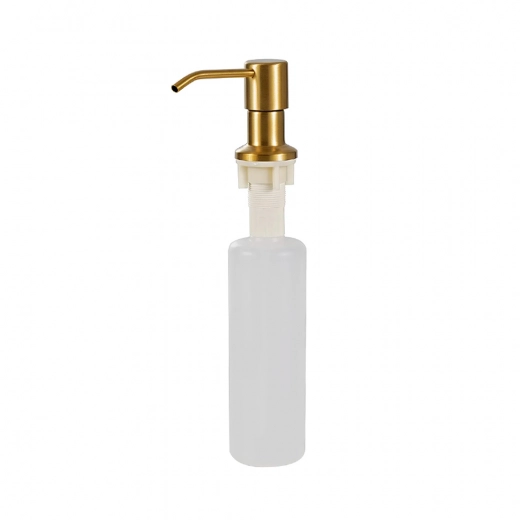 Dosador de detergente 300ml Aço Inox 304 Dourado Escovado