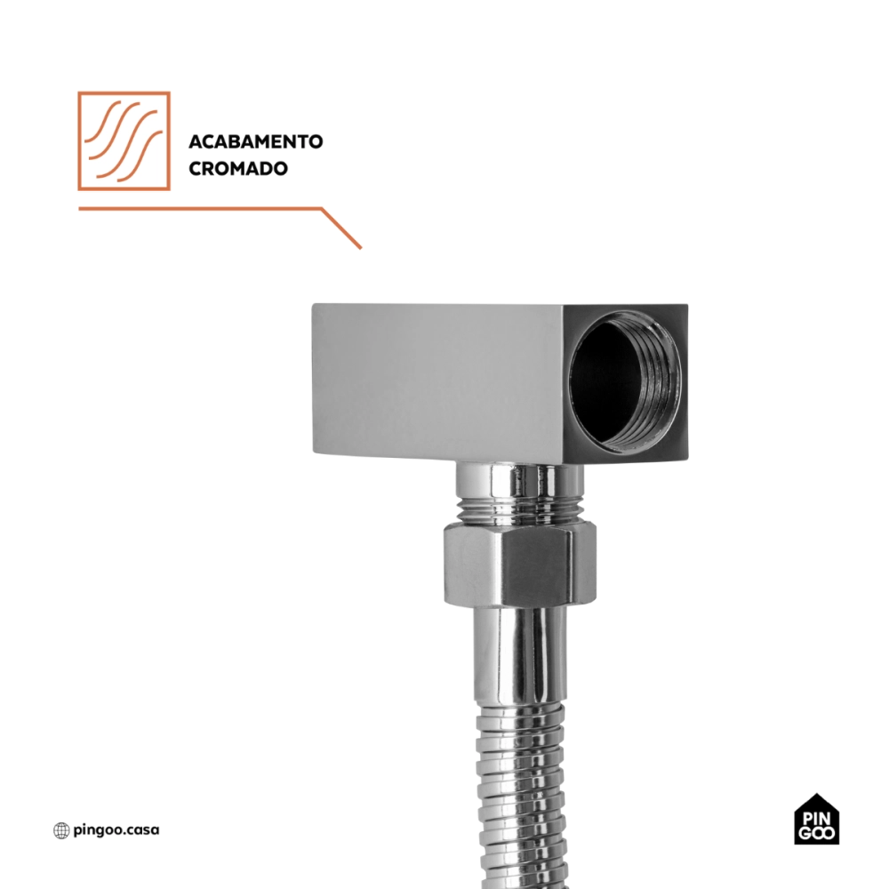 Ducha Manual Mundaú Pingoo.casa - Prata