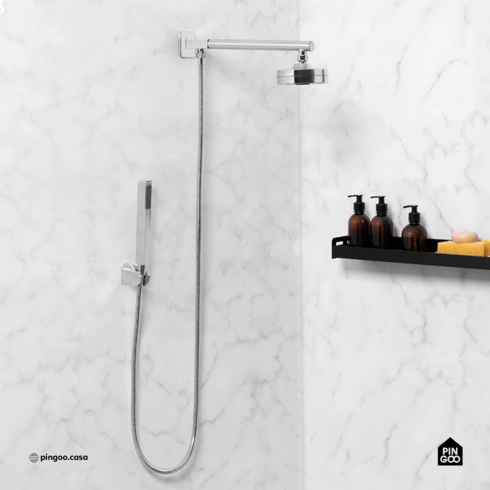 Ducha Manual Mundaú Pingoo.casa - Prata