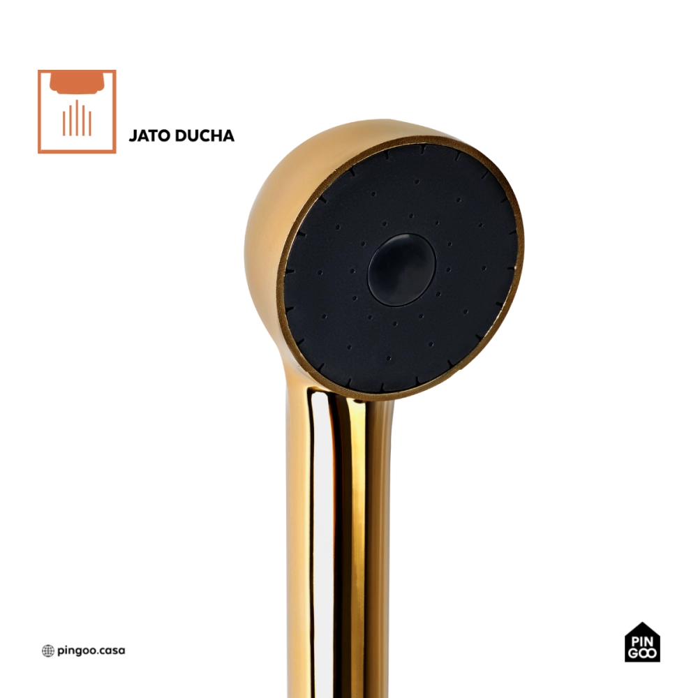 Ducha Manual Piraju Pingoo.casa - Dourado