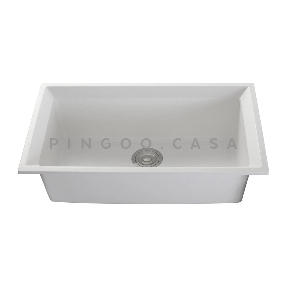 Cuba Para Cozinha Gourmet De Quartzo Com Acessórios Zoró Pingoo.casa - Branco Cuba Para Cozinha Gourmet De Quartzo Com Acessórios Zoró Pingoo.casa - Branco