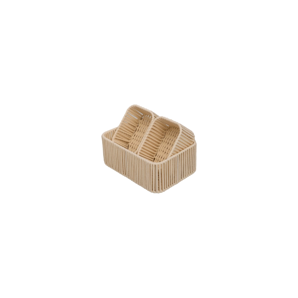 Jogo de Cesto Ecocotton Branco Médio - Mimo Style Jogo de Cesto Ecocotton Branco Médio - Mimo Style