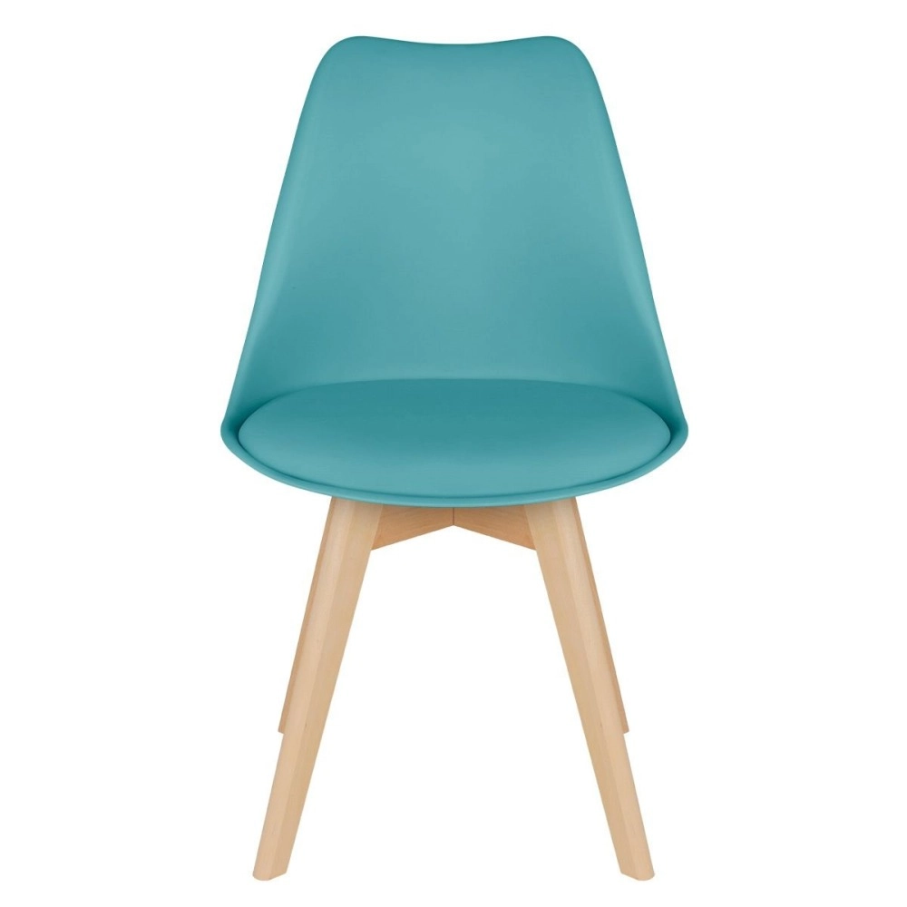 Kit 6 Cadeiras de jantar Leda com assento estofado e design moderno - Tiffany