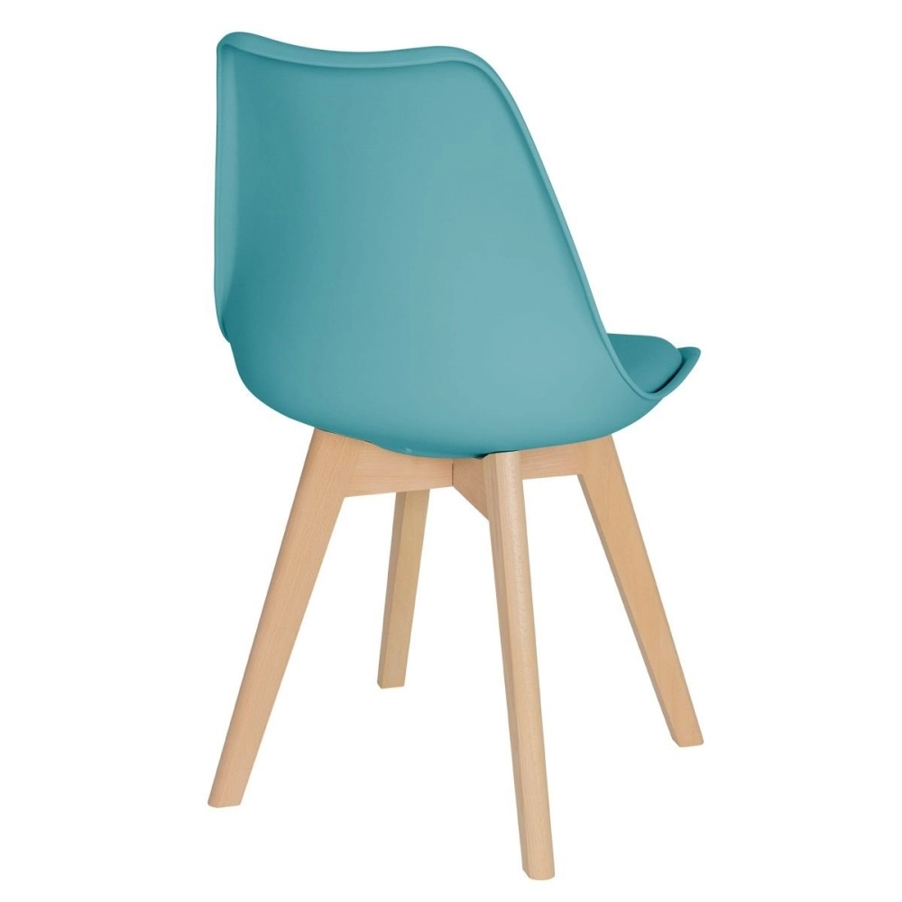 Kit 6 Cadeiras de jantar Leda com assento estofado e design moderno - Tiffany