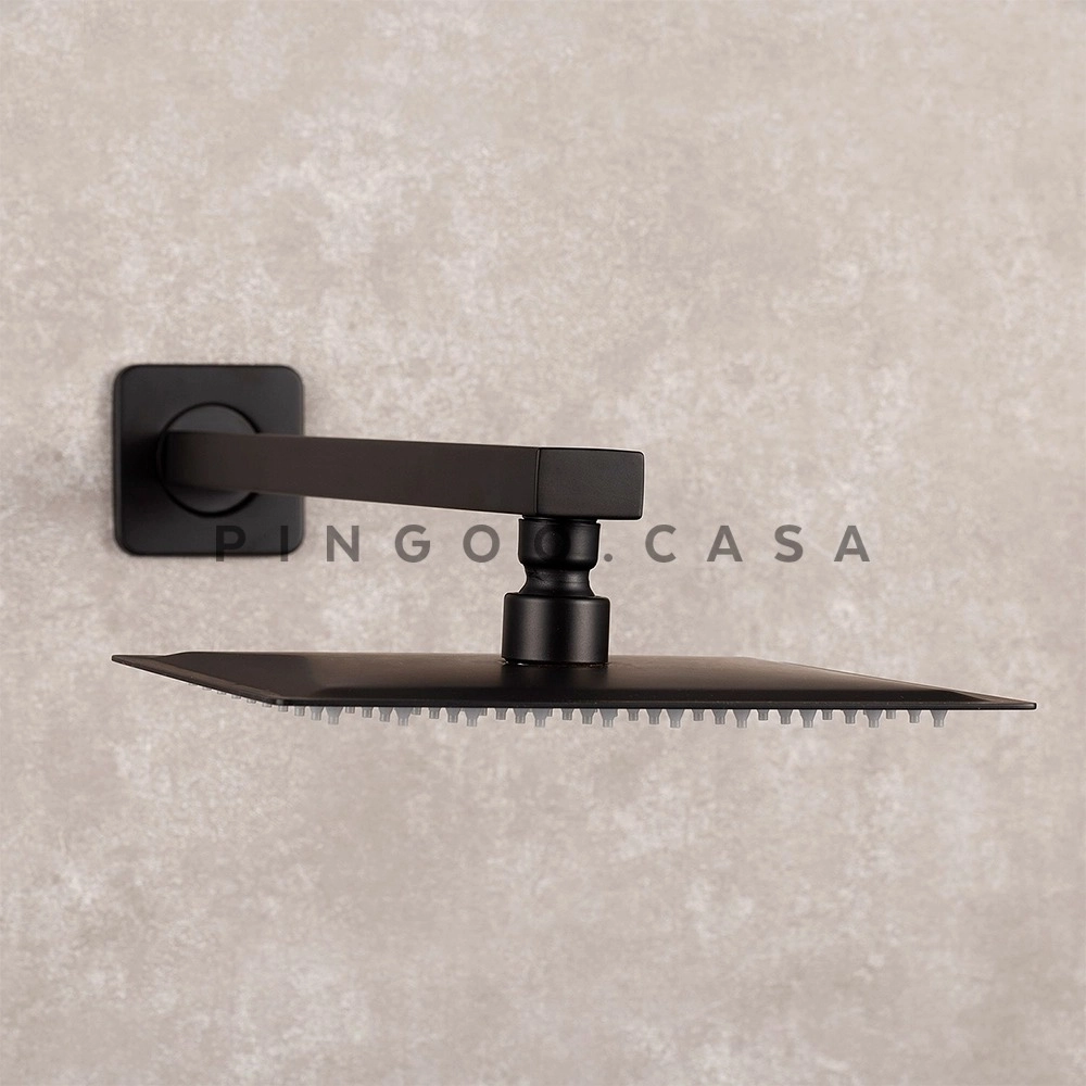 Kit Chuveiro Mundaú e Misturador Preto
