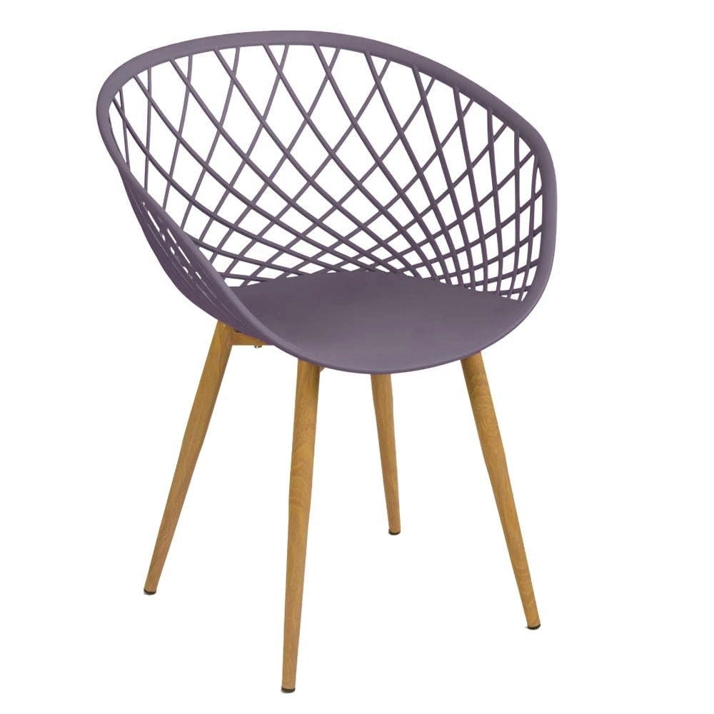 Kit com 2 Cadeiras Clarice Nest com Design Moderno para Cozinha e Sala de Jantar - Cinza névoa Kit com 2 Cadeiras Clarice Nest com Design Moderno para Cozinha e Sala de Jantar - Cinza névoa