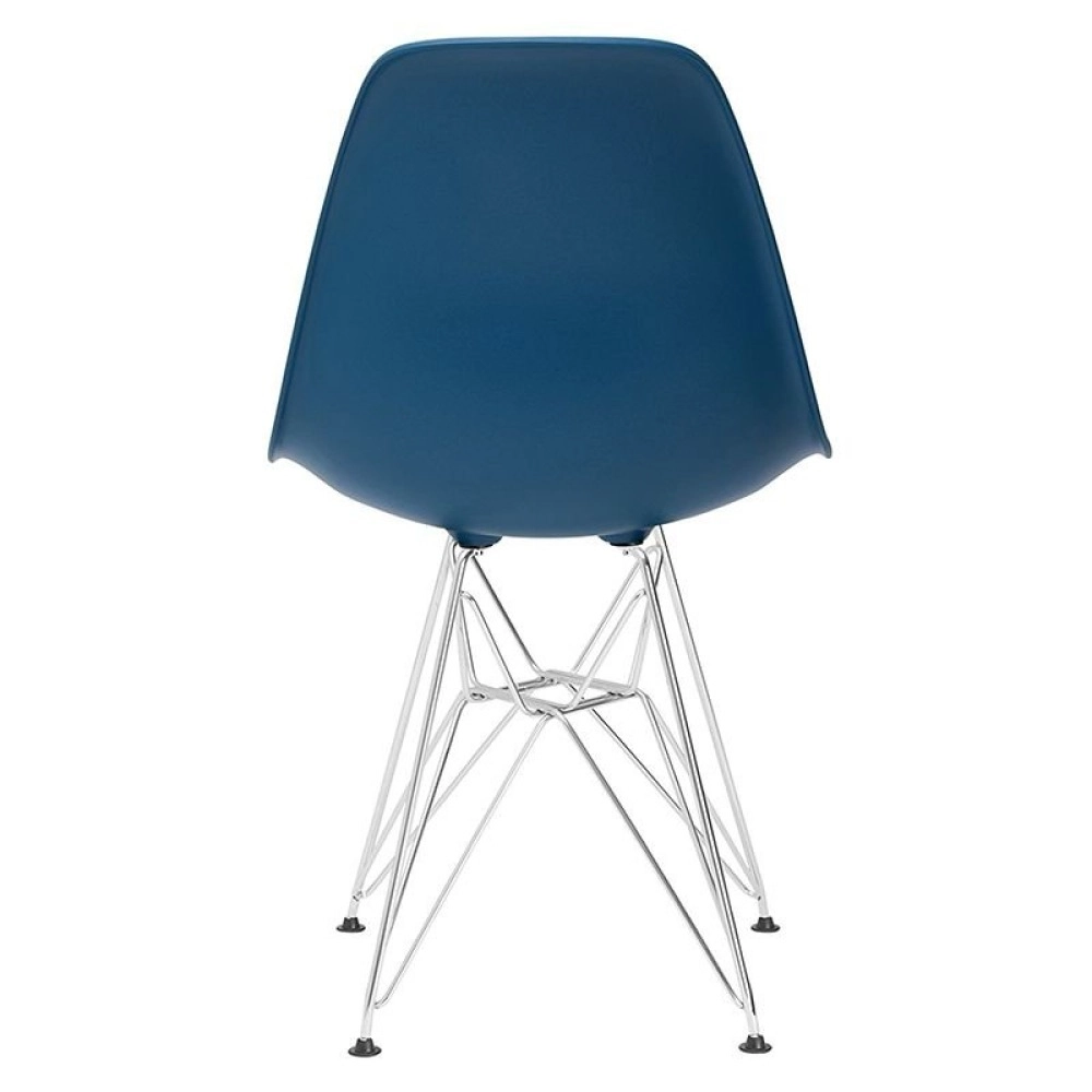 Kit com 2 Cadeiras de jantar Charles Eames Eiffel DKR em Polipropileno - Azul petróleo Kit com 2 Cadeiras de jantar Charles Eames Eiffel DKR em Polipropileno - Azul petróleo