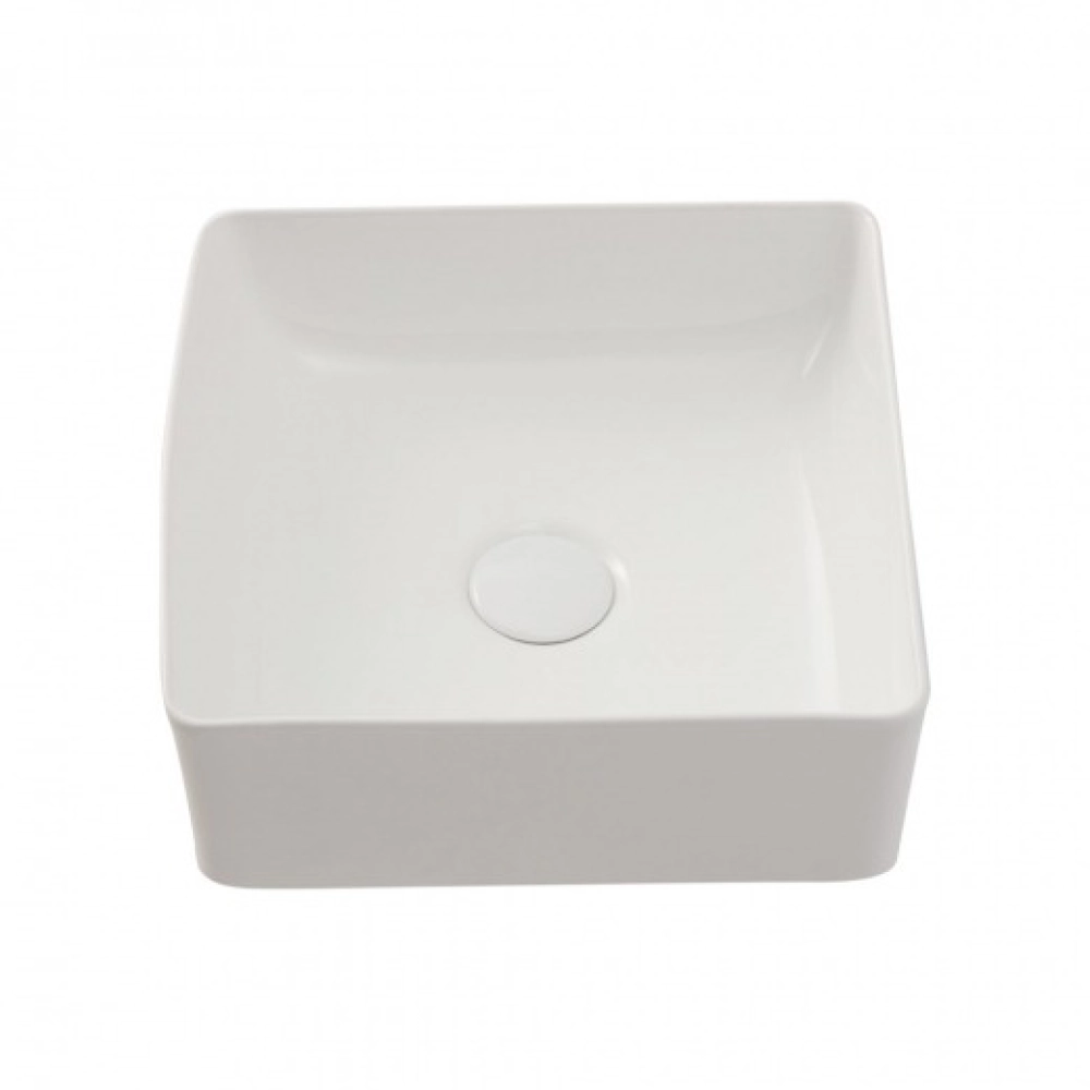 Kit Cuba de Apoio Slim Crisoprásio e Torneira Misturador Monocomando Alta paraná Pingoo.casa - Branco e Prata Kit Cuba de Apoio Slim Crisoprásio e Torneira Misturador Monocomando Alta paraná Pingoo.casa - Branco e Prata